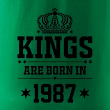 Kings are born in 1987 Kings are born in 1987