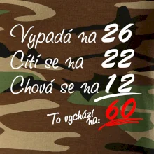 Vypadá, cítí se, chová se - 60 let