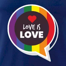 Love is love bublina