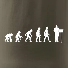 Evoluce sbormistr zepředu