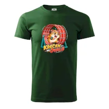 Běžecký křeček na oválu