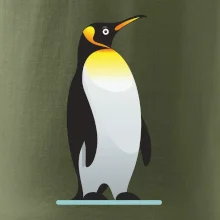 Tučňák se žlutou nákrčenkou