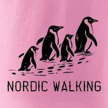 Nordic walking tučňáci - vintage