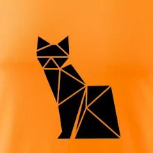 Origami kočka z boku