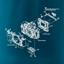 Nákres Digitální fotoaparát