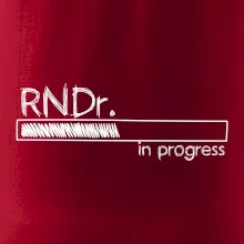 In progress titul RNDr. doktor / doktorka přírodních věd