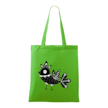 Ptáček černobílý folklór