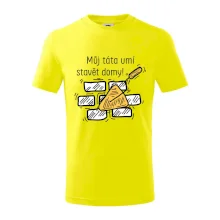 Máj táta umí stavět domy