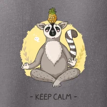 Yoga - keep calm kreslený