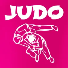 Judo nápis + postavy