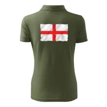 Anglická vlajka vlající