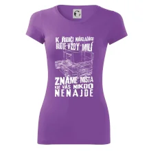 K řidiči náklaďáku buďte vždy milý