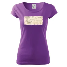 Mapa Báňské dráhy z Moravské Ostravy do Doubravy