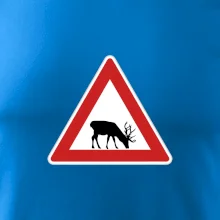 Dopravní značka - Pozor los