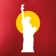 Socha svobody slunce