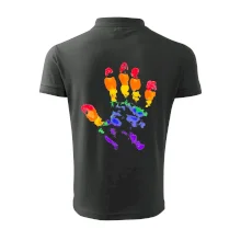 LGBT hand print