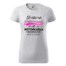 Je těžké být princezna - motorkářka