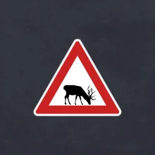 Dopravní značka - Pozor los