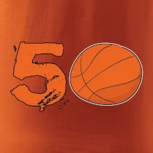 Basketball kulaté narozeniny 50