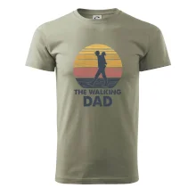 The walking dad - tata s dítětem na zádech