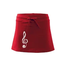 Houslový klíč kreslený