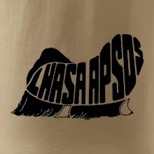 Lhasa Apso nápis v těle