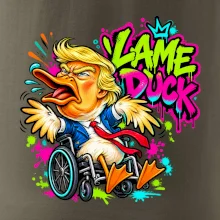 Trump lame duck graffiti