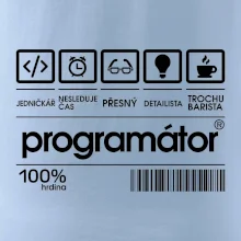 Čárový kód - programátor