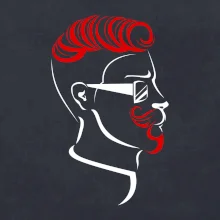 Borec s upraveným vousem