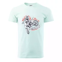 Motocross extreme sport fire