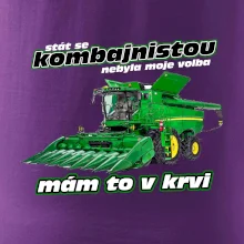 Stát se kombajnistou nebyla moje volba