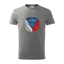 Hrdinové zdravotnictví - Česká vlajka (Pecka design)