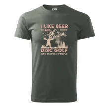 I like beer and disc golf
