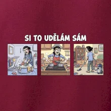 Si to udělám sám - dlouhé vlasy a knír