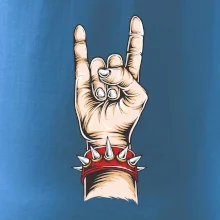 Rocková ruka s náramkem