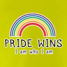 Pride wins i am who i am
