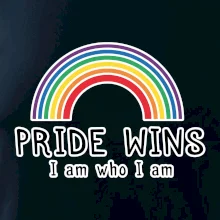 Pride wins i am who i am