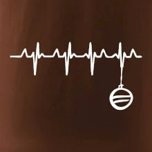 EKG Vánoční ozdoba