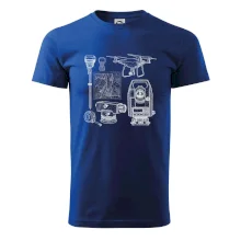 Geodet teodolit dron