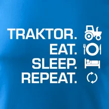 Traktor eat sleep repeat