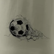 Fotbalový míč - kresba tužkou