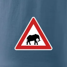 Dopravní značka - Pozor slon