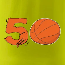 Basketball kulaté narozeniny 50
