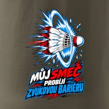 Badminton smeč a zvuková bariéra