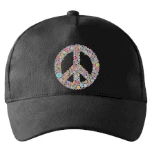 Peace symbol lístečky