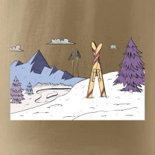 Panorama lyžování