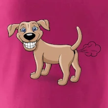 Prdící pes kreslený (Hana-creative)