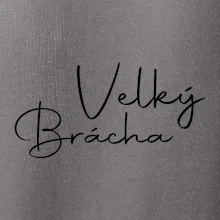 Velký brácha - nápis na zádech