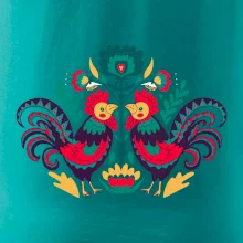 Folklor - Slepice barevné