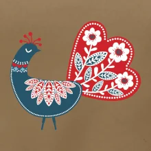 Folklor - páv modrý